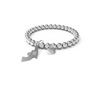 Bracciale 10 Buoni Propositi Donna in Acciaio SONO CARICA