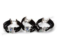 Bracciale a 3 corde karma spirituale protezione Kabbalah anima Hamsa Lucky Su...