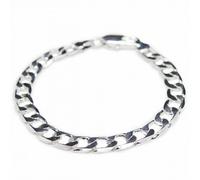 Bracciale a Catena per Uomo Argento, Semplice Elegante E Conveniente