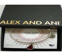 Bracciale A Ciondolo Teardrop Raf Argento Alex And Ani Luglio Light Siam NWTBC
