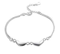 Bracciale a Forma di Ciondolo a Forma di Cuore Bracciale Elegante da Tennis a Catena per Gioielli da Donna Molto Pratico e Popolare Convenient Design