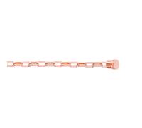 BRACCIALE A MAGLIE IN ORO ROSA 18 CARATI 6B0431 015