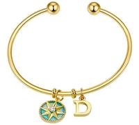 Bracciale a stella da donna, coordinato, fantasia, stella, gelato, San Valentino, design semplice, blu
