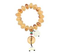 Bracciale Abacus da donna in stile etnico retrò - Gioielli con fibbia della pace e loto for un look boho chic(LotusBuckleImitation)