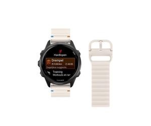Bracciale ActiveFlex per Garmin Forerunner 255/570 (47mm), 970, bianco