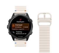Bracciale ActiveFlex per Garmin Forerunner 55/165, avorio