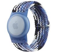 Bracciale Airtag per Apple per Bambini, Cinturino Elastico Braccialetto AirTag 2nd Gen (2026) & 1st Gen, Aggiornamento Nylon Regolabile Cinturini Regolabile Anti-Perdita Loop per Bambini Anziani