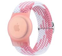 Bracciale Airtag per Apple per Bambini, Cinturino Elastico Braccialetto AirTag 2nd Gen (2026) & 1st Gen, Aggiornamento Nylon Regolabile Cinturini Regolabile Anti-Perdita Loop per Bambini Anziani