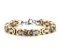 Bracciale AL-29851 - Oro / Argento / 20cm