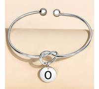 Bracciale Alfabeto - O / Argento