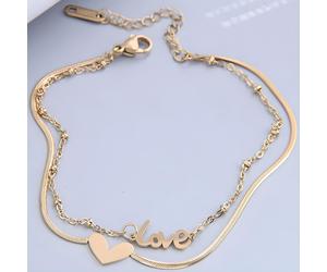 Bracciale alla caviglia LO-20780 - Oro