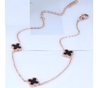 Bracciale alla caviglia XI-20781 - Oro / Nero