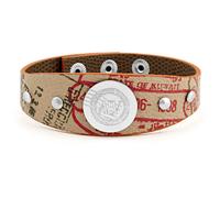 Bracciale ALV By Alviero Martini ALV0024 Pelle Beige Marrone Uomo Donna Unisex