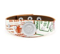 Bracciale ALV By Alviero Martini ALV0025 Pelle Bianco Marrone Uomo Donna Unisex