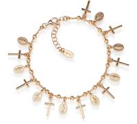 Bracciale Amen Donna Prega, Ama in Argento BRCMR