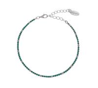 Bracciale Amen Tennis Mania in Argento 925 con Zirconi Verdi e Bianchi