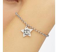 Bracciale Amicizia Sagapo Stella Acciaio Regalo Amica Compleanno SBY032 Sagapò