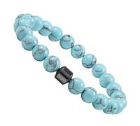 Bracciale anti-alcol da donna, gioiello elegante per limitare il consumo | Decorazione da polso regolabile con pietre calmanti emozionali, per donne e uomini