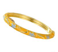 Bracciale aperto regolabile per le donne stile vintage (B)