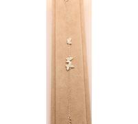 BRACCIALE ARGENTO FARFALLE ZIRCONI BIANCHI MM 9X7 CM 16,50-19,50 EXPLOIT