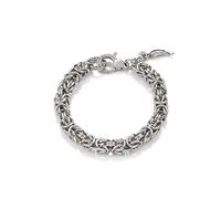 Bracciale argento maglia Bizantina media Giovanni RASPINI