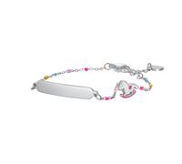Bracciale Bambina Luca Barra JB236 In Acciaio Con Cavalluccio A Dondolo