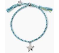 Bracciale Bambina MABINA 533621 Cordino Colorato Ciondolo Argento 925 Stella