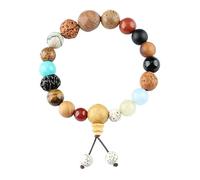 Bracciale Bodhi retrò con 18 semi for uomo e donna | Bracciale con perline amuleto for la guarigione spirituale