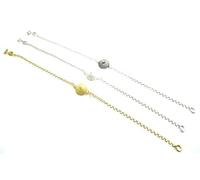 Bracciale BOTTONE corbula filigrana argento gioielli donna sardegna TRADIZIONE (Dorato)