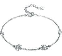 Bracciale, braccialetti d'argento, catena del braccialetto, braccialetto d'argento, braccialetto d'argento sterlina for le donne, braccialetto d'argento affascinante novità Braccialetto d'argento semp
