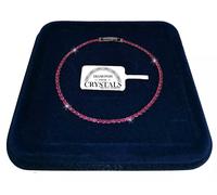 Bracciale Braccialetto Tennis 2-3 mm Finissimo Uomo Donna pl. Oro 18k Sw/77