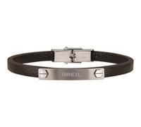 Bracciale BREIL collezione BRACELET-BRIDGE in pelle e acciaio per uomo