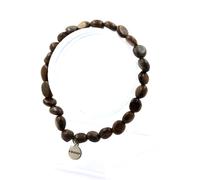 Bracciale Bronzite Del Brasile. Taglia Personalizzabile. Fabbricato In Francia.