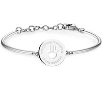 Brosway Bracciale Semirigido Donna In Acciaio Con Simbolo Mano Di Fatima, Bracciale Donna Collezione Chakra - BHK44