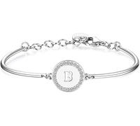 Brosway Bracciale Semirigido Donna In Acciaio Con Simbolo Lettere, Bracciale Donna Collezione Chakra - BHK125