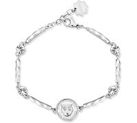 Brosway Bracciale Donna Acciaio e Cristalli Simbolo Gufo | Collezione Chakra - BHKB121