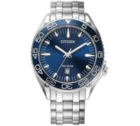 Bracciale Carson AW1770-53L con quadrante blu, Argento