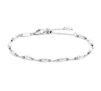 Bracciale catena con perle irregolari