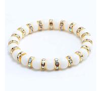 Bracciale Chakra con Corda Multicolore con Perline in Pietra di Fascino per Uomo Donna Distanza Bracciali Fatti a Mano Braccialetti Gioielli Practical Treatment