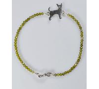 Bracciale Chihuahua pietre dure Crisoprasio in argento 925 Luce