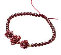 Bracciale cinabro rosso con granato 7A, talismano Feng Shui ricchezza e amore, elastico cristallo chakra equilibrio gioielli per prosperità e fortuna