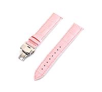 Bracciale cinghia da polso fibbia cinturino in pelle cinturini 12mm-24mm universale Guarda fibbia a farfalla Steel Band, 15mm