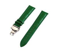 Bracciale cinghia da polso fibbia cinturino in pelle cinturini 12mm-24mm universale Guarda fibbia a farfalla Steel Band, 15mm