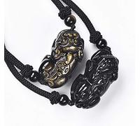 Bracciale, Collana Ricchezza Feng Shui/Pi Yao Drago Collana Avatar Regolabile Chakra Gemma Amuleto di per Soldi Buona Fortuna Coppia Uomo Donna