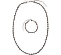 Bracciale Collana Set Urban Classics Charon Intertwine Unisex