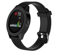 Bracciale compatibile con Garmin VivoActive 3/Move/Forerunner (20 mm) TPU Nero