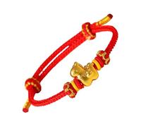 Bracciale con cavallo per ragazze, design cinese 2026 - Bracciale con cordino rosso come accessori alla moda | Per donne uomini adulti festa e celebrazione