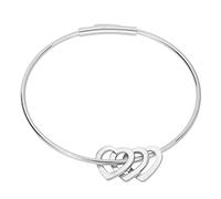 Bracciale con ciondoli per donne nel mio cuore Braccialetti a maglie per mamma, moglie, adolescenti, Natale, infinito, per ragazze, coppie, migliori amiche, figlie, madri, sorelle, creazione con da