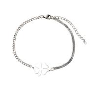 Bracciale con perline a forma di angelo custode, regolabile in acciaio inossidabile, regalo di incoraggiamento per donna (B2)