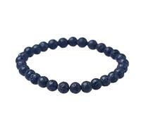 Bracciale con perline di preghiera for yoga con roccia vulcanica for uomini e donne - Portafortuna con perline fitness(8mm)